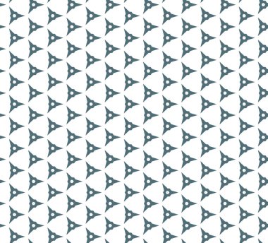 Geometrik süslemeli vektör deseni. Kusursuz tasarım dokusu 