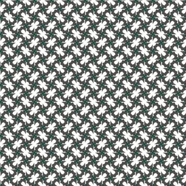 Geometrik süslemeli vektör deseni. Kusursuz tasarım dokusu 