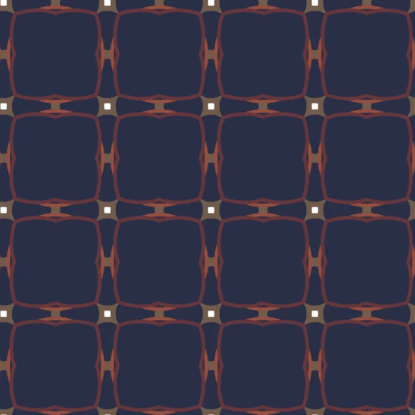 Geometrik Süslemeli Vektör Deseni Kusursuz Tasarım Dokusu — Stok Vektör