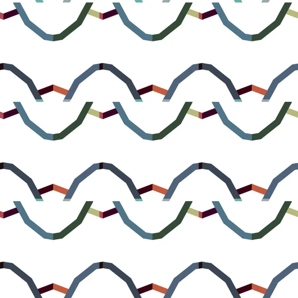 기하학적 바다없는 설계의 — 스톡 벡터