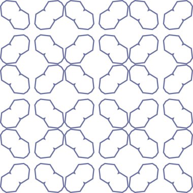 Geometrik süslemeli vektör deseni. Kusursuz tasarım dokusu 