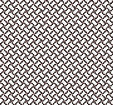 Geometrik süslemeli vektör deseni. Kusursuz tasarım dokusu 