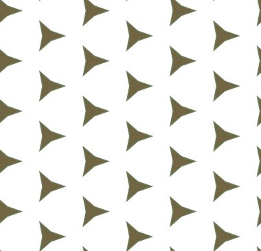 Geometrik süslemeli vektör deseni. Kusursuz tasarım dokusu 