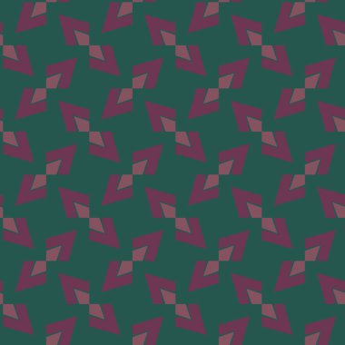 Geometrik süslemeli vektör deseni. Kusursuz tasarım dokusu