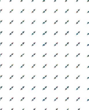 Geometrik süslemeli vektör deseni. Kusursuz tasarım dokusu 