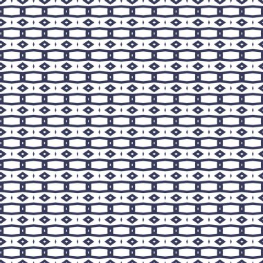 Geometrik süslemeli vektör deseni. Kusursuz tasarım dokusu