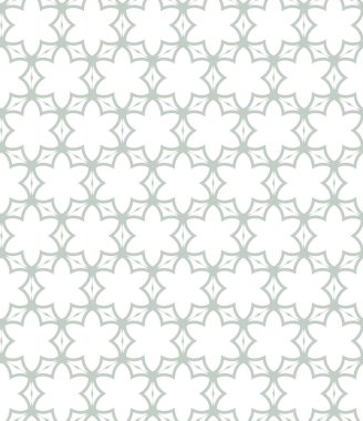 Geometrik süslemeli vektör deseni. Kusursuz tasarım dokusu 