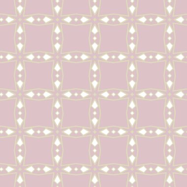 Geometrik süslemeli vektör deseni. Kusursuz tasarım dokusu 