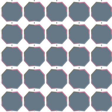 Geometrik süslemeli vektör deseni. Kusursuz tasarım dokusu