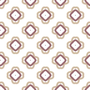 Geometrik süslemeli vektör deseni. Kusursuz tasarım dokusu 
