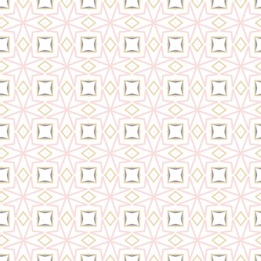 Geometrik süslemeli kusursuz desen. vektör illüstrasyonu