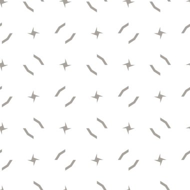 Geometrik süslemeli vektör deseni. Kusursuz tasarım dokusu 