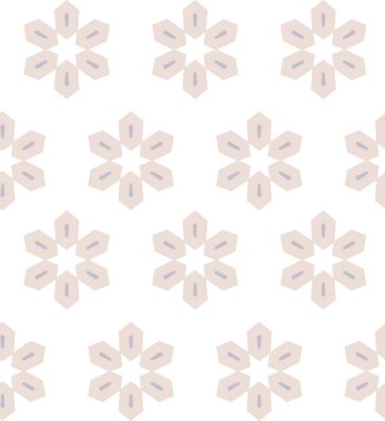 Geometrik süslemeli vektör deseni. Kusursuz tasarım dokusu