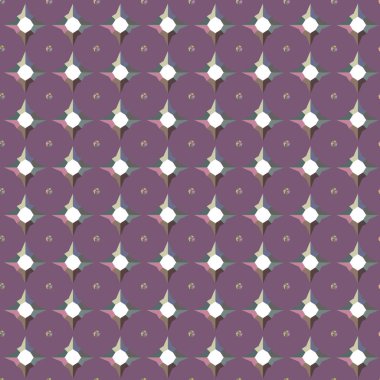 Geometrik süslemeli vektör deseni. Kusursuz tasarım dokusu 