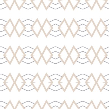 Geometrik süslemeli kusursuz desen. vektör illüstrasyonu