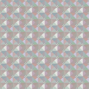 Geometrik süslemeli vektör deseni. Kusursuz tasarım dokusu 