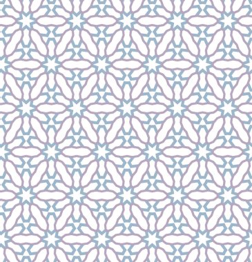 Geometrik süslemeli vektör deseni. Kusursuz tasarım dokusu 