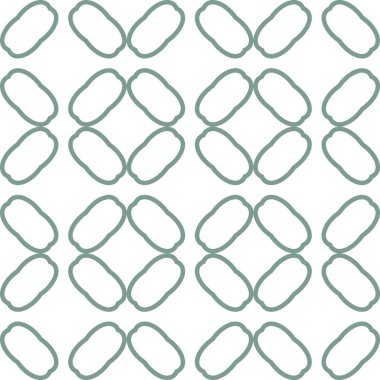 Geometrik süslemeli vektör deseni. Kusursuz tasarım dokusu 