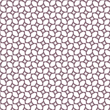 Geometrik süslemeli vektör deseni. Kusursuz tasarım dokusu 