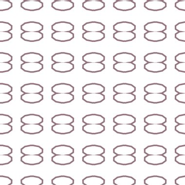 Geometrik süslemeli vektör deseni. Kusursuz tasarım dokusu 