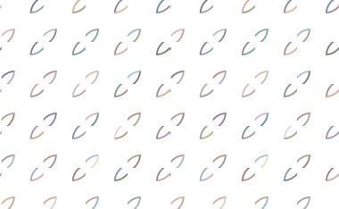 Geometrik süslemeli vektör deseni. Kusursuz tasarım dokusu