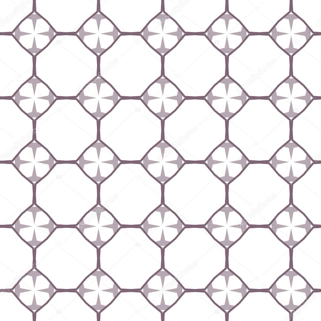 Geometric ornamental vector pattern. Seamless design texture 