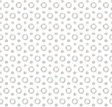 Geometrik süslemeli vektör deseni. Kusursuz tasarım dokusu 