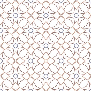 Geometrik süslemeli kusursuz desen. vektör illüstrasyonu