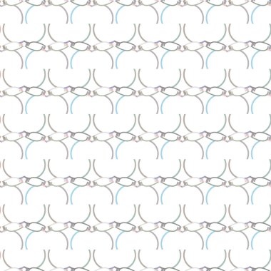 Geometrik süslemeli vektör deseni. Kusursuz tasarım dokusu