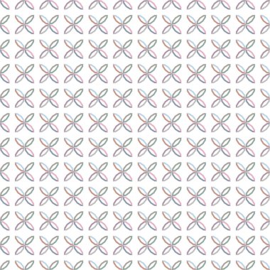 Geometrik süslemeli vektör deseni. Kusursuz tasarım dokusu 