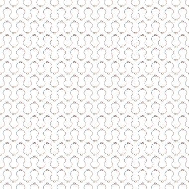 Geometrik süslemeli vektör deseni. Kusursuz tasarım dokusu 