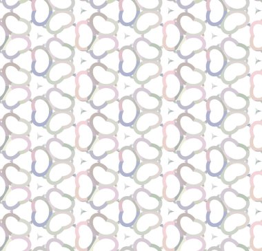 Geometrik süslemeli vektör deseni. Kusursuz tasarım dokusu 