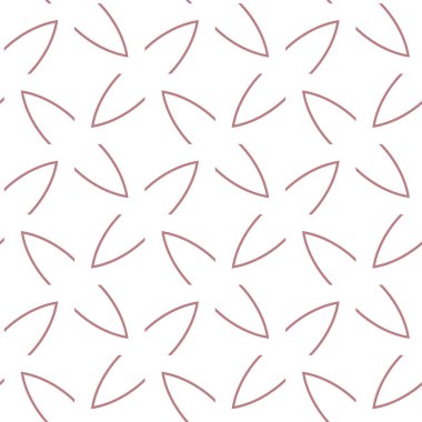 Geometrik süslemeli vektör deseni. Kusursuz tasarım dokusu 