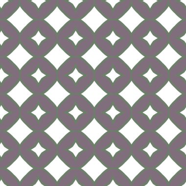 Geometrik süslemeli vektör deseni. Kusursuz tasarım dokusu