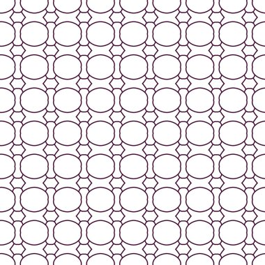 Geometrik süslemeli kusursuz desen. vektör illüstrasyonu