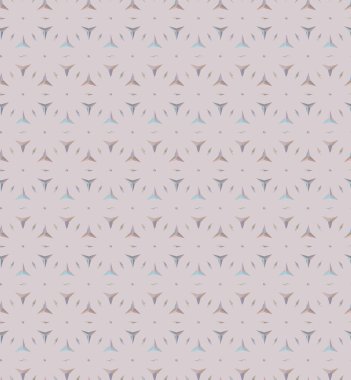 Geometrik süslemeli vektör deseni. Kusursuz tasarım dokusu 