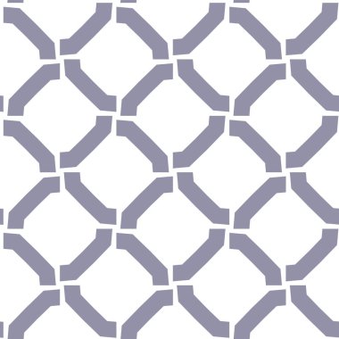 Geometrik süslemeli vektör deseni. Kusursuz tasarım dokusu 