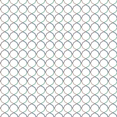 Geometrik süslemeli vektör deseni. Kusursuz tasarım dokusu 