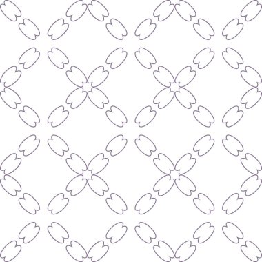 Geometrik süslemeli vektör deseni. Kusursuz tasarım dokusu