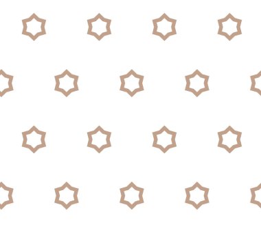 Geometrik süslemeli vektör deseni. Kusursuz tasarım dokusu 