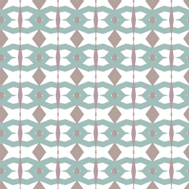 Geometrik süslemeli vektör deseni. Kusursuz tasarım dokusu 