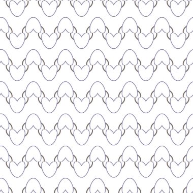 Geometrik süslemeli vektör deseni. Kusursuz tasarım dokusu 