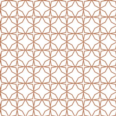 Geometrik süslemeli vektör deseni. Kusursuz tasarım dokusu 