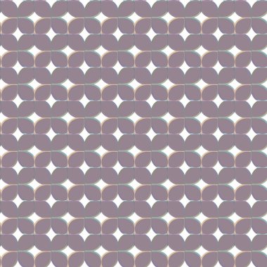 Geometrik süslemeli vektör deseni. Kusursuz tasarım dokusu 