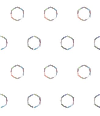 Geometrik süslemeli vektör deseni. Kusursuz tasarım dokusu 