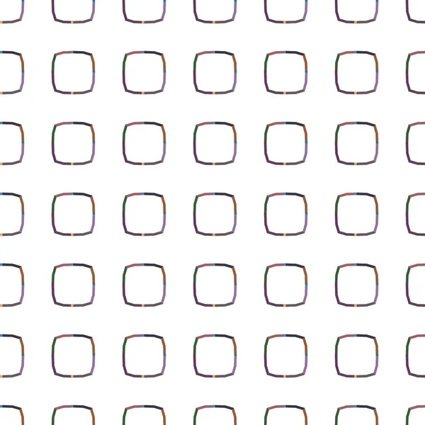 Απρόσκοπτη Μοτίβο Γεωμετρικό Στολίδι Εικονογράφηση Διανύσματος — Διανυσματικό Αρχείο