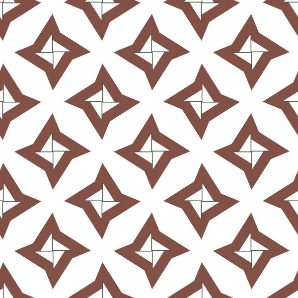 Geometrisches Ornamentales Vektormuster Nahtlose Design Textur — Stockvektor