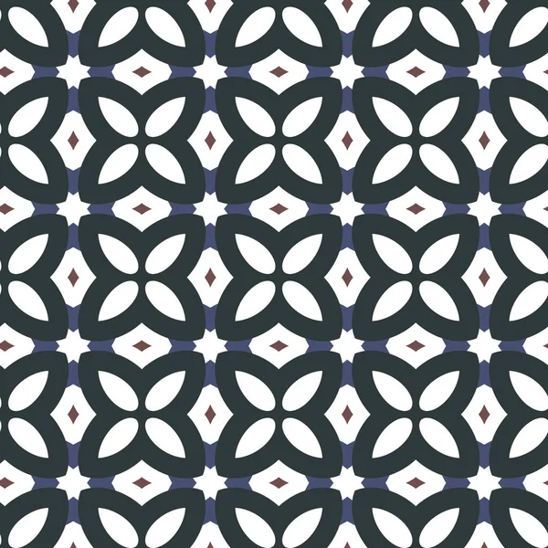 Abstract Ornamental Vector Pattern Seamless Design Texture — Stock Vector