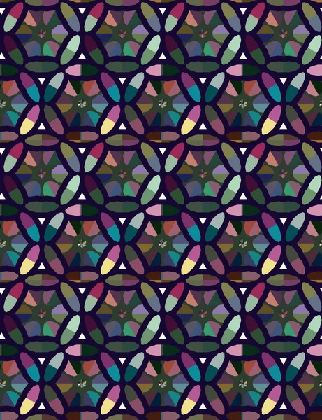 Modelul Vectorial Geometric Ornamental Textura Design Fără Sudură — Vector de stoc