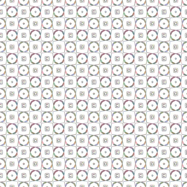 Geometric Ornamental Vector Pattern Seamless Design Texture — Stock Vector